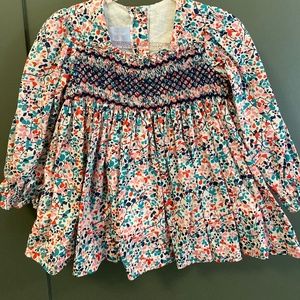 Bella Bliss smocked dress- 12month